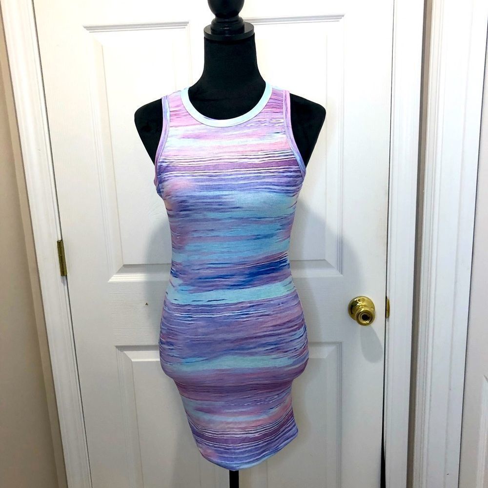 Summer bodycon mini sleeveless dress size small